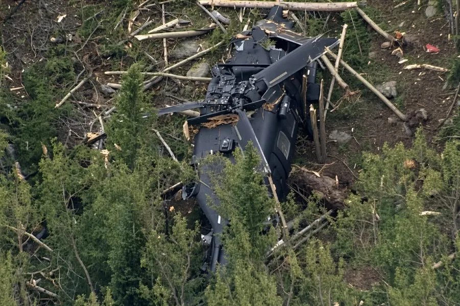ABŞ ordusunun "Black Hawk" helikopteri qəzaya uğradı