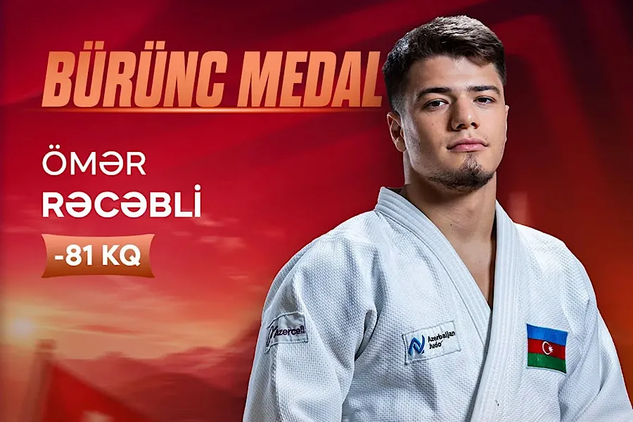 “Böyük Dəbilqə”: Ömər Rəcəbli bürünc medal qazandı