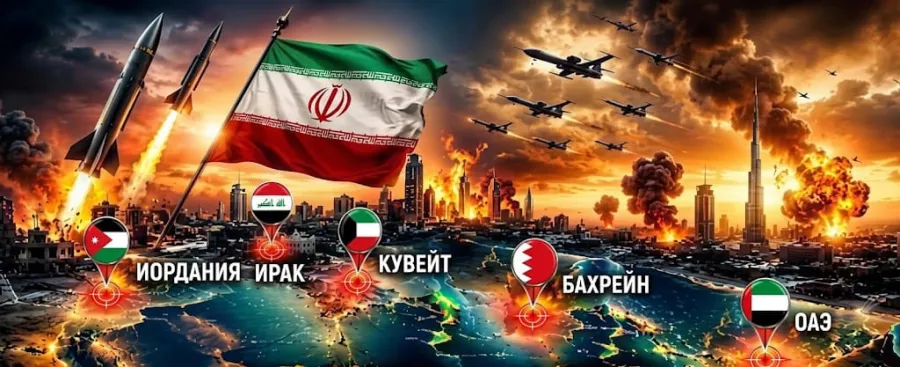 КСИР нанес удары по военным базам США в этих странах