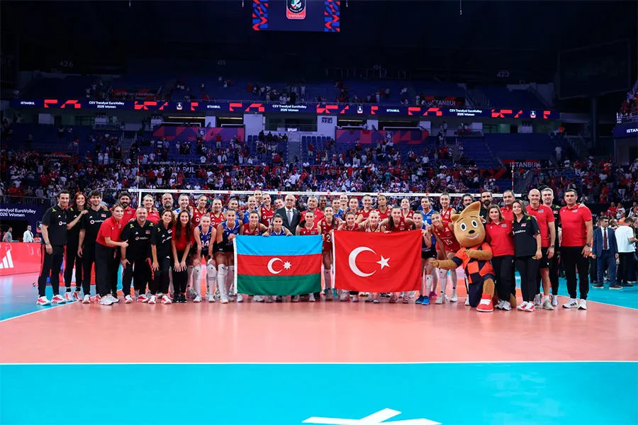 Qadın voleybolçulardan ibarət millimiz mübarizəni dayandırdı