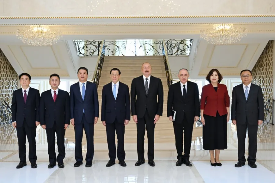 Prezident İlham Əliyev Çin Baş prokurorunu qəbul edib — 3
