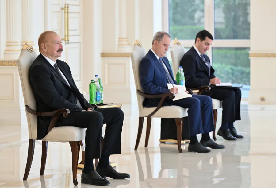 Prezident BMT-nin yeni təyin olunmuş rezident əlaqələndiricisini qəbul etdi — 4