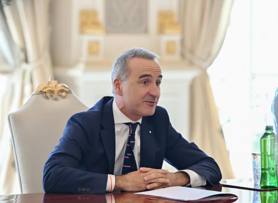 President Ilham Aliyev receives OSCE PA President Pere Joan Pons Sampietro — 1