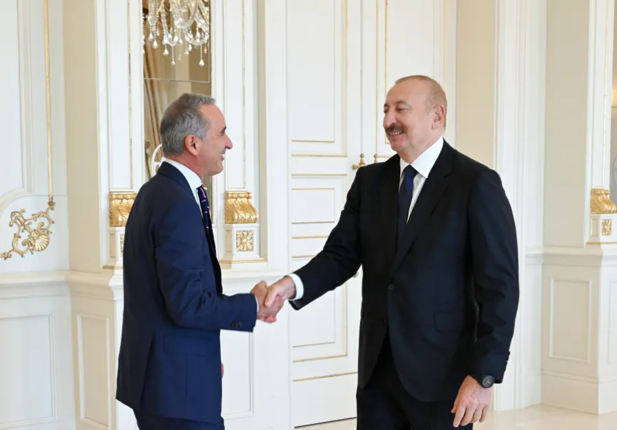 President Ilham Aliyev receives OSCE PA President Pere Joan Pons Sampietro — 5