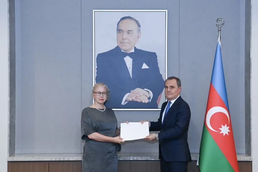 Ceyhun Bayramov İsveçin yeni səfiri ilə görüşdü — 1