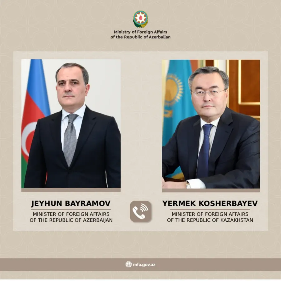 Azərbaycan və Qazaxıstan strateji münasibətlərinin cari gündəliyi müzakirə edilib