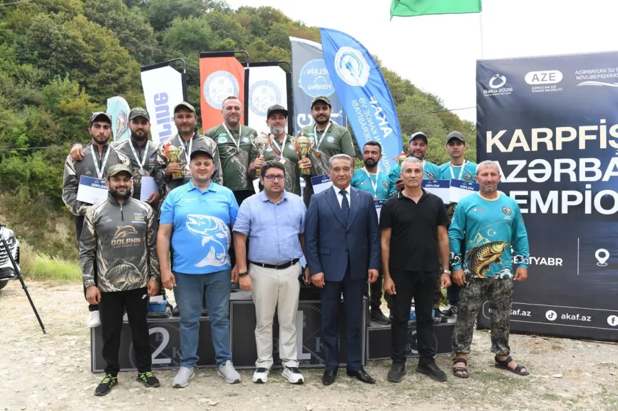 Ağlasığmaz səbir və taktika: Karpfişinq üzrə yeni çempionlar bəlli oldu — 2