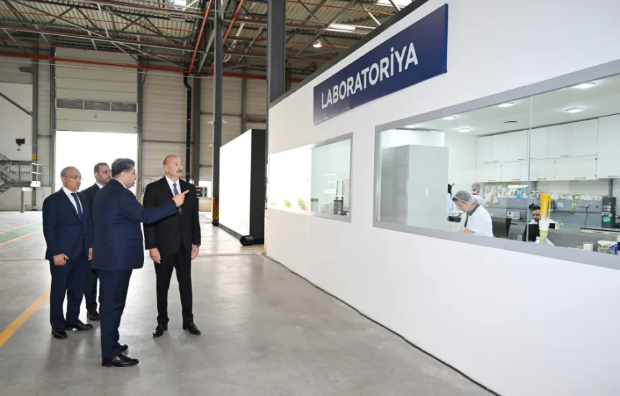 Prezident Qaradağda kağız və gigiyenik məhsulların istehsalı müəssisəsinin açılışında iştirak etdi — 6