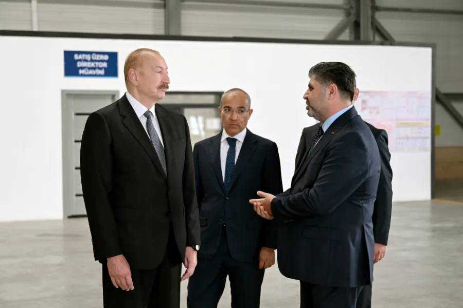 Prezident Qaradağda kağız və gigiyenik məhsulların istehsalı müəssisəsinin açılışında iştirak etdi — 8