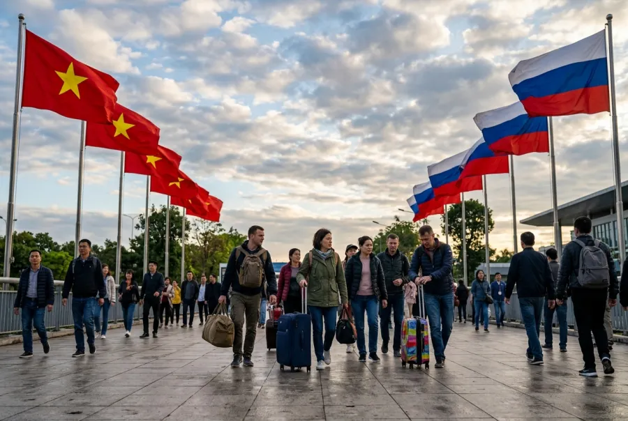 Avropa Moskvaya bunu etdi,  1 milyon rus Vyetnama töküldü
