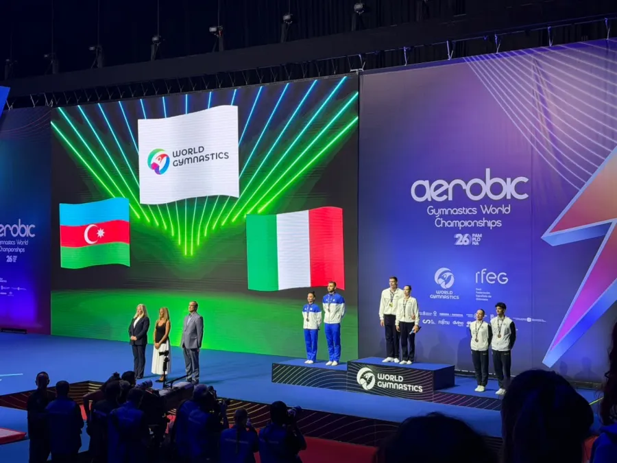 Azərbaycan gimnastlarından dünya çempionatında gümüş medal! — 1