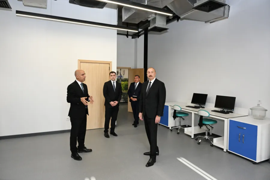 President Ilham Aliyev attends opening of first phase of SABAH.city innovation campus - PHOTO — 4
