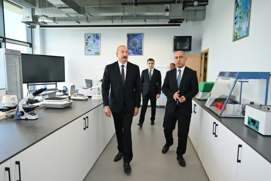 President Ilham Aliyev attends opening of first phase of SABAH.city innovation campus - PHOTO — 5