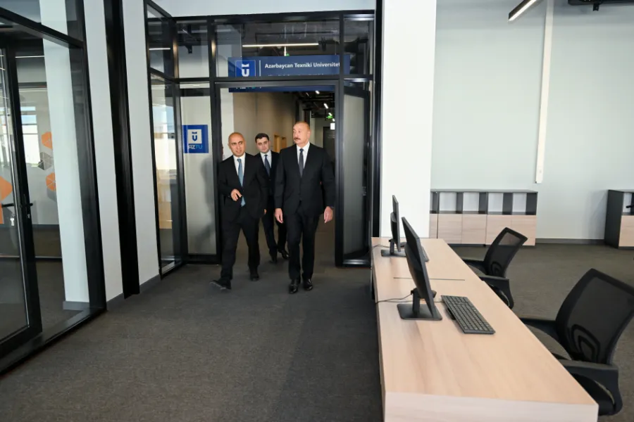 President Ilham Aliyev attends opening of first phase of SABAH.city innovation campus - PHOTO — 7