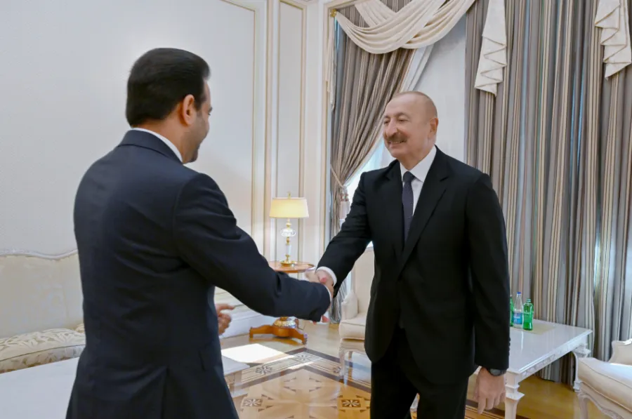 Prezidentə "Zayed İnsan Qardaşlığı Mükafatı"nın sertifikatı təqdim olundu — 6