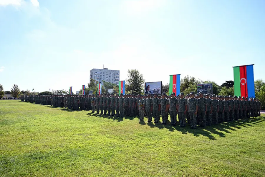 В Военном институте имени Гейдара Алиева прошла церемония присяги молодых курсантов — 5