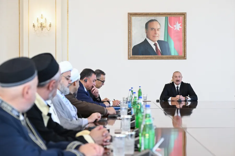 Prezident Bakıda keçirilən beynəlxalq konfransların iştirakçılarını qəbul etdi - YENİLƏNDİ — 1