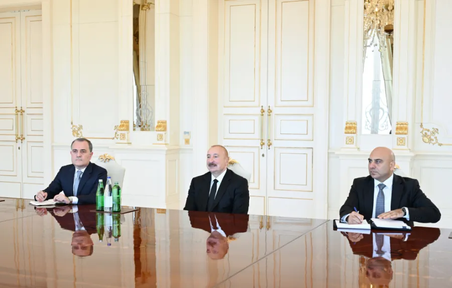 President Ilham Aliyev receives Minister of Foreign Affairs of Türkiye — 4