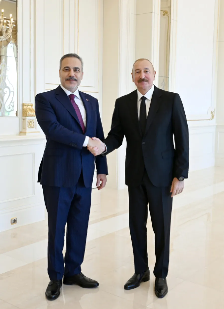 President Ilham Aliyev receives Minister of Foreign Affairs of Türkiye — 5