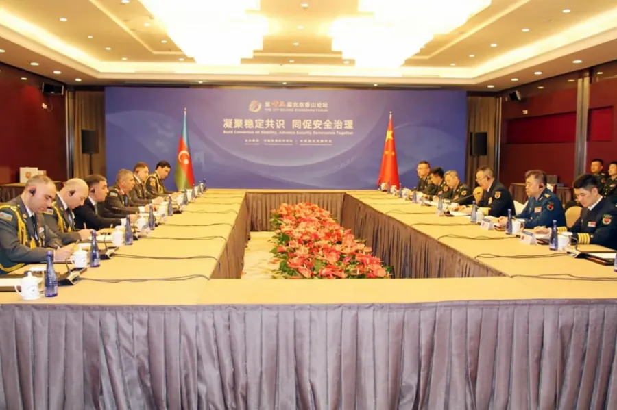 Azerbaijan's defense minister visits China for Xiangshan Forum — 1