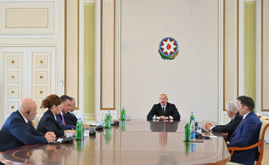 Prezident TDT-yə üzv ölkələrin təhlükəsizlik üzrə rəhbər şəxslərini qəbul etdi — 2