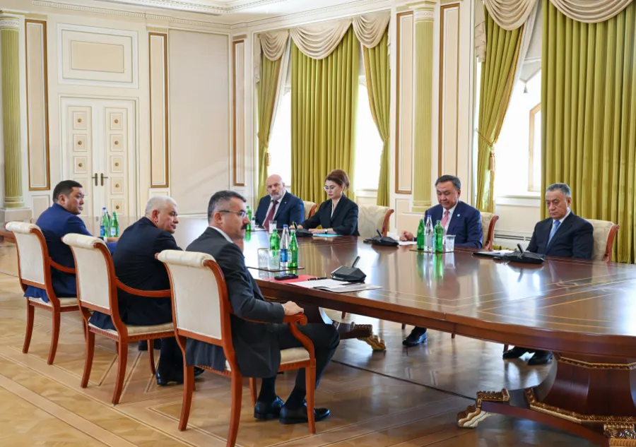 Prezident TDT-yə üzv ölkələrin təhlükəsizlik üzrə rəhbər şəxslərini qəbul etdi — 5