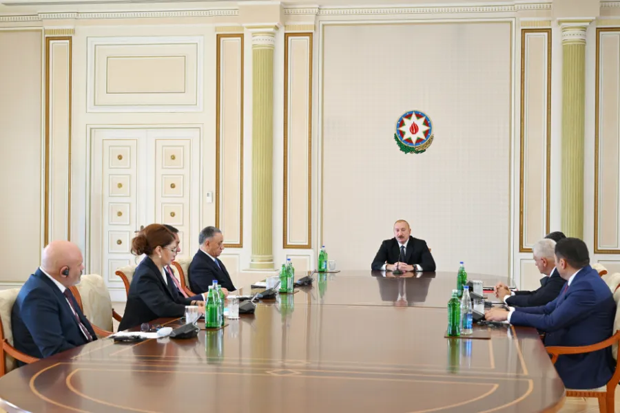 Prezident TDT-yə üzv ölkələrin təhlükəsizlik üzrə rəhbər şəxslərini qəbul etdi — 9