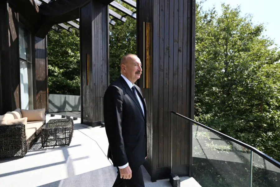 Prezident “Meysari Grand Hotel & SPA” kompleksinin açılışında iştirak etdi - YENİLƏNDİ — 2