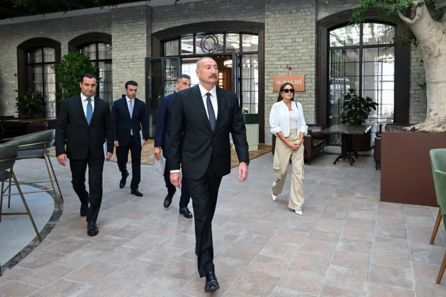 Prezident “Meysari Grand Hotel & SPA” kompleksinin açılışında iştirak etdi - YENİLƏNDİ — 4