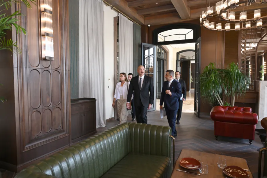 Prezident “Meysari Grand Hotel & SPA” kompleksinin açılışında iştirak etdi - YENİLƏNDİ — 8