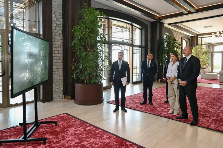 Prezident “Meysari Grand Hotel & SPA” kompleksinin açılışında iştirak etdi - YENİLƏNDİ — 9