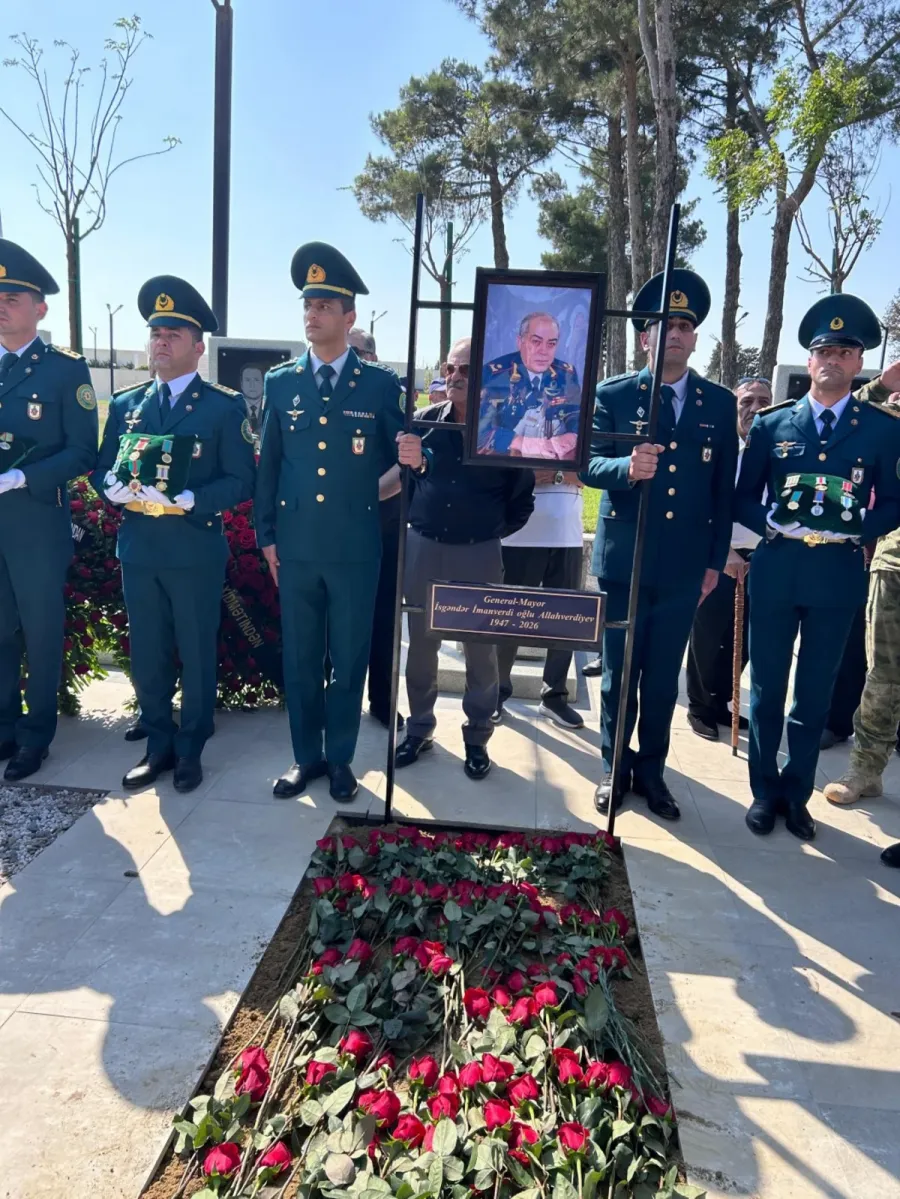 General-mayor İsgəndər Allahverdiyev dəfn olundu — 2