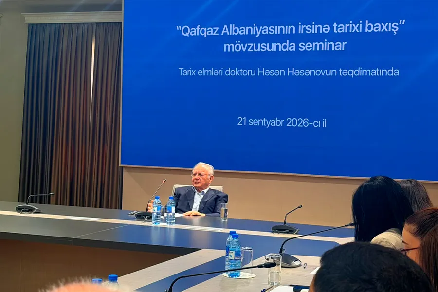 Həsən Həsənov: "Albaniyada İslamdan əvvəl tanrıçılıq, xristianlıq və yəhudilik var idi"