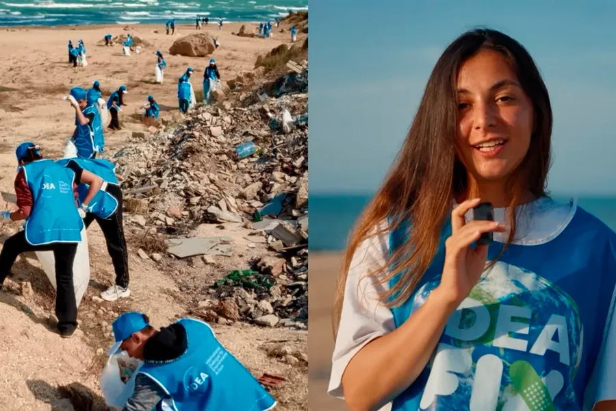 Leyla Əliyevanın təşəbbüsü ilə sahilyanı təmizlik aksiyası keçirildi
