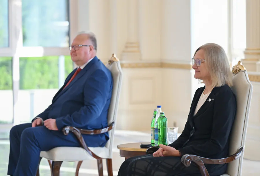 President Ilham Aliyev receives newly appointed ambassador of Estonia to Azerbaijan — 1
