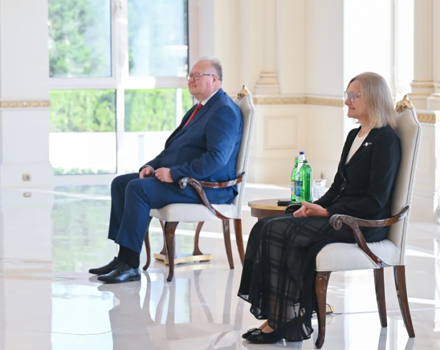 President Ilham Aliyev receives newly appointed ambassador of Estonia to Azerbaijan — 2