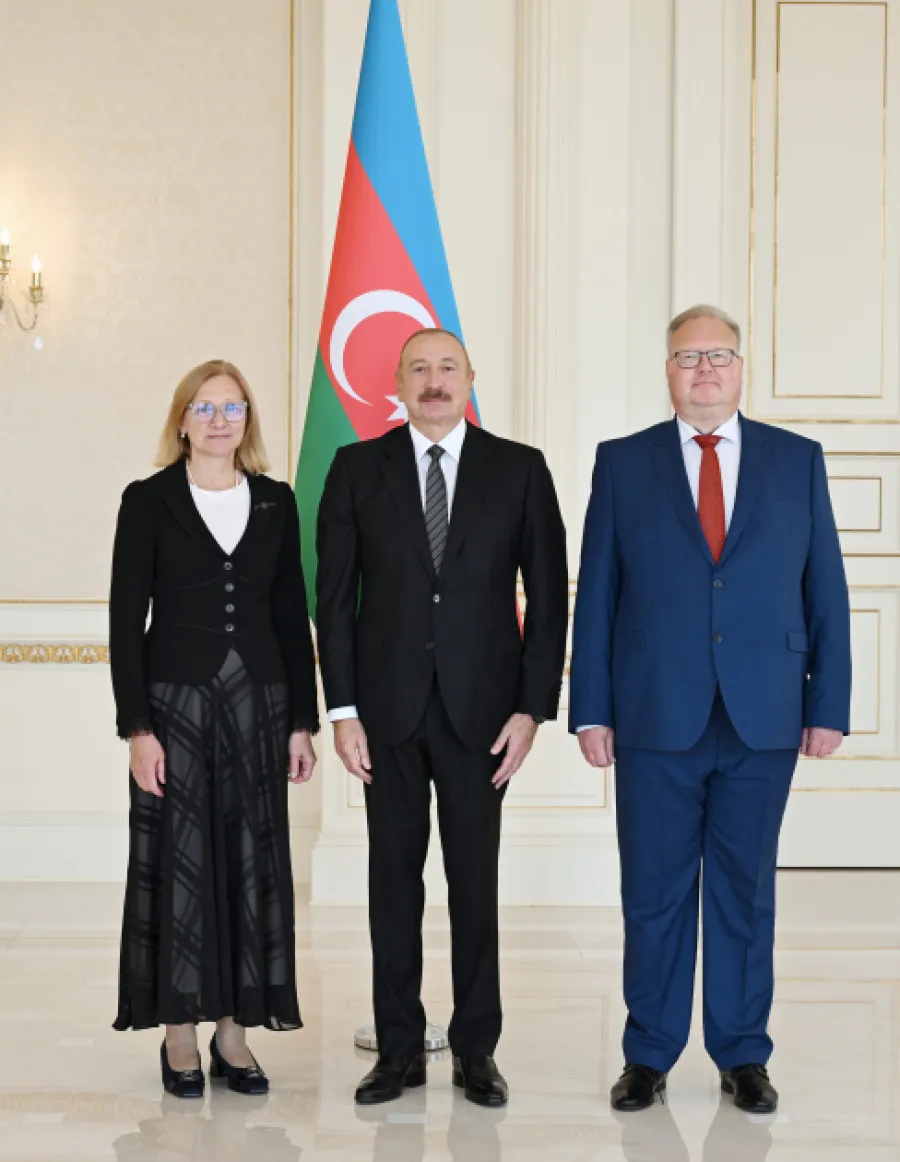 President Ilham Aliyev receives newly appointed ambassador of Estonia to Azerbaijan — 6
