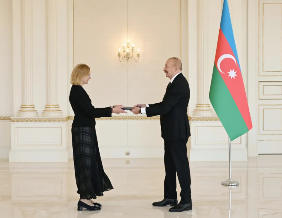 President Ilham Aliyev receives newly appointed ambassador of Estonia to Azerbaijan — 9