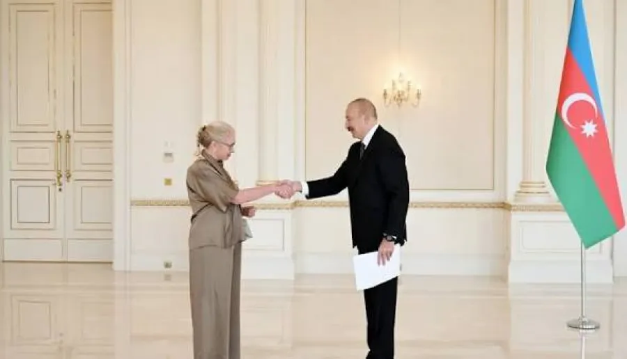 Президент принял новоназначенного посла Швеции