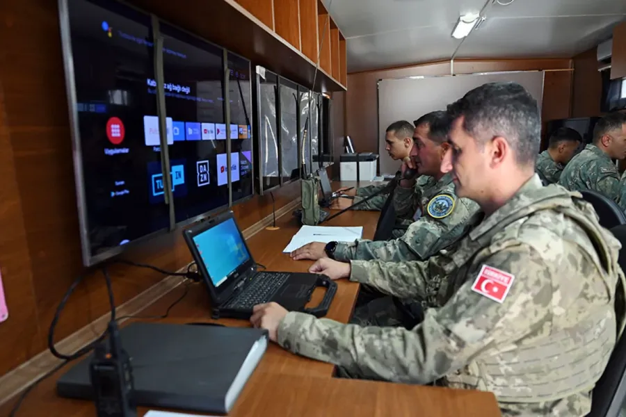     Üç qardaş ölkənin hərbçiləri Azərbaycanda gücünü birləşdirdi — 9