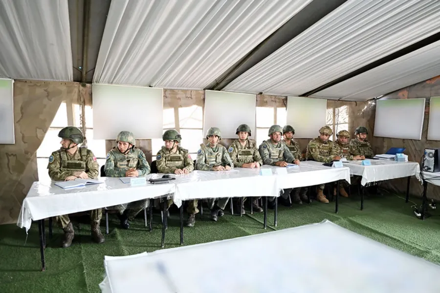     Üç qardaş ölkənin hərbçiləri Azərbaycanda gücünü birləşdirdi — 10