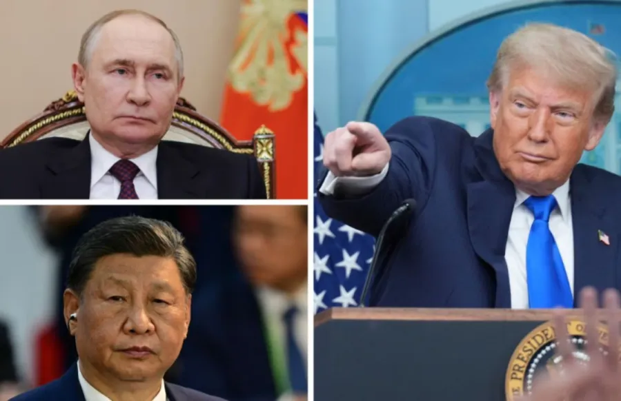 Trampdan Sin Pinə “Putinvari” jest – "B-2"lər havaya qalxdı  - VİDEO 