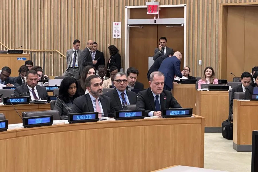 Ceyhun Bayramov Nyu-Yorkda Azərbaycanın mövqeyini bir daha təsdiqlədi