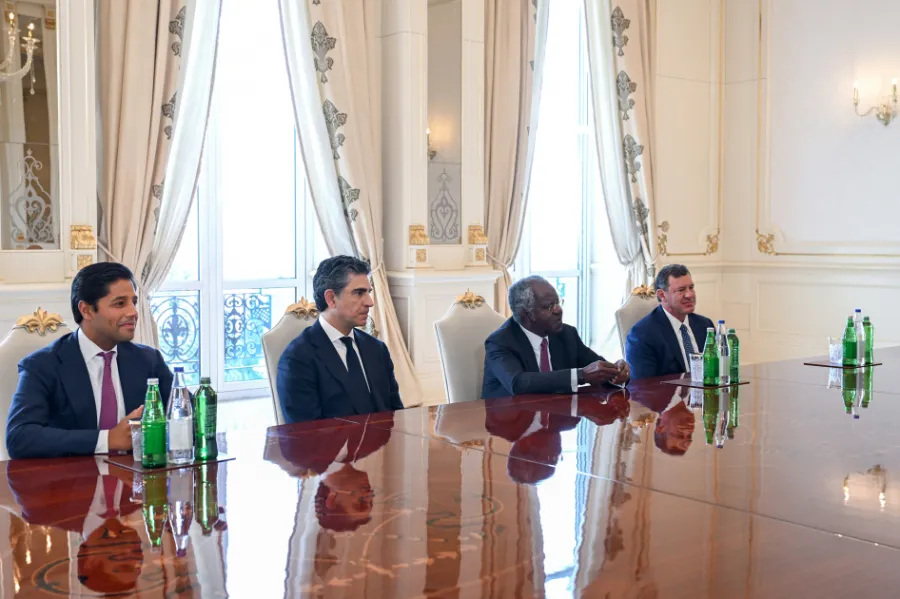 Президент принял Адебайо Огунлеси — 3