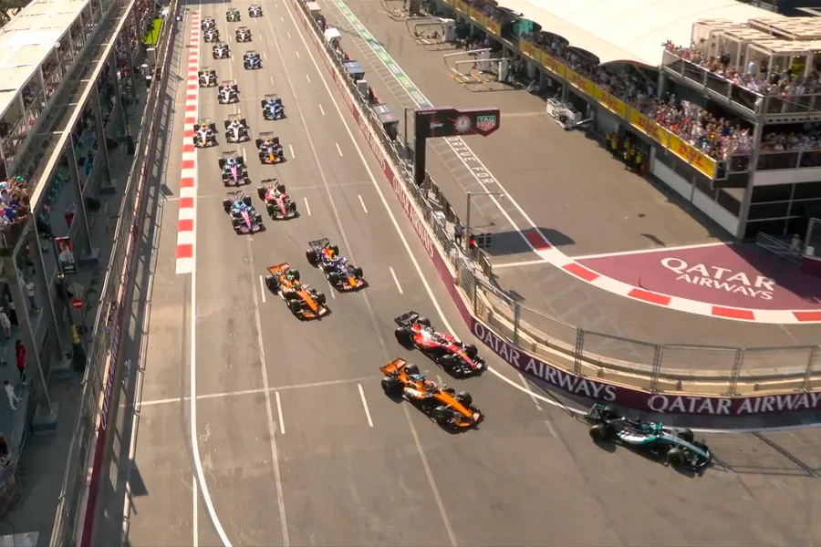 "Formula 1": Lens Stroll boliddəki problemə görə yarışdan kənarda qaldı