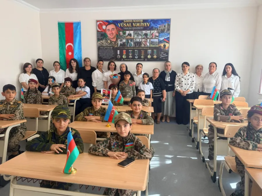Şəhid mayor Vüsal Vəliyevin xatirəsinə həsr olunmuş tədbir keçirildi — 4