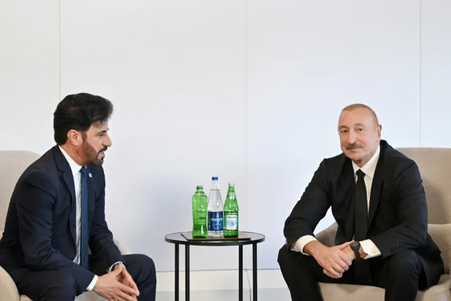 Prezident Məhəmməd Ben Sulayem ilə görüşdü — 2