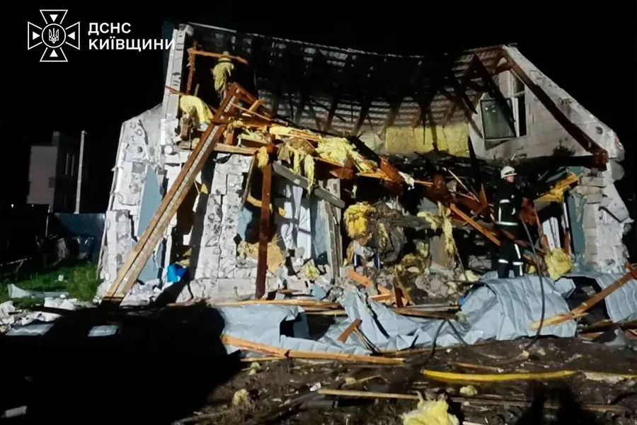Россия снова нанесла удар по Киеву