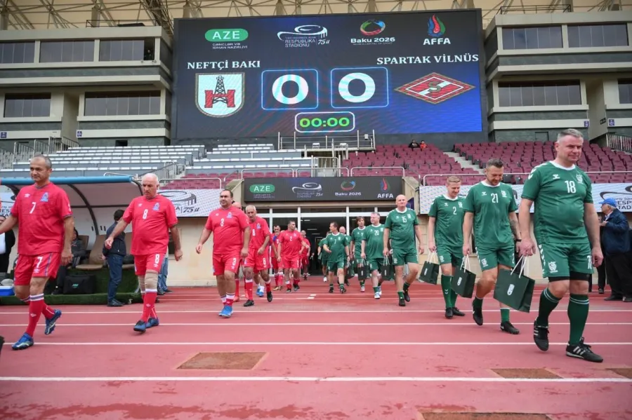 “Neftçi” və “Spartak” arasında yubiley oyunu keçirildi — 1