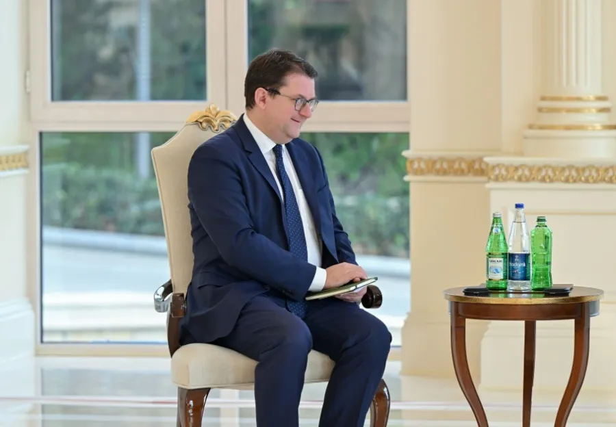 Prezident səfiri qəbul edib - FOTOLAR — 6